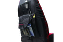 Rampage 1987-1995 Jeep Wrangler(YJ) Comfort Combo Seat Covers - Black/Red-2