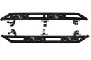 Rampage 07-18 Jeep Wrangler JK Unlimited TrailCrawler Rock Slider & Rocker Guard - Black-1