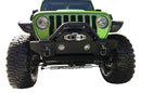 Rampage 2007-2018 Jeep Wrangler(JK) Recovery Bumper Stubby Front - Black-2