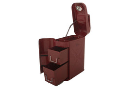 Rampage 1999-2019 Universal Trail Can Utility/Tool Box - Red