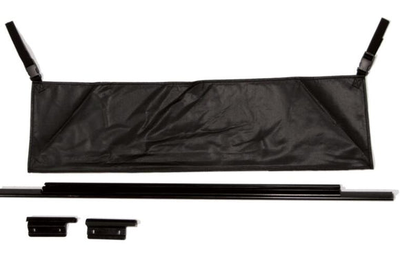 Rampage 1987-1995 Jeep Wrangler(YJ) Tailgate Tonneau Bar Kit - Black