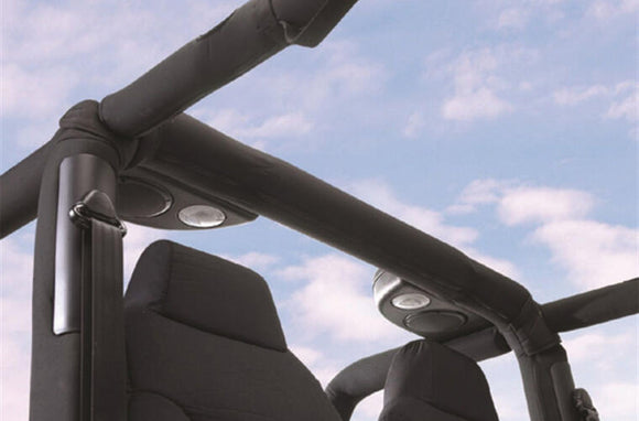 Rampage 1986-1994 Suzuki Samurai Roll Bar Padding Kit - Black Diamond