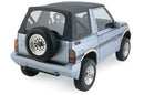 Rampage 1986-1994 Suzuki Samurai Soft Top OEM Replacement - Black Diamond-1