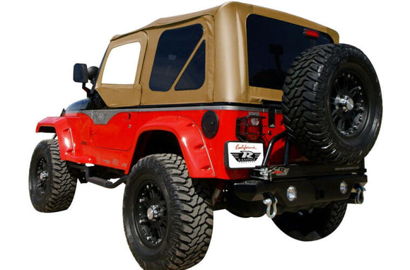 Rampage 1997-2006 Jeep Wrangler(TJ) OEM Replacement Top - Spice Denim