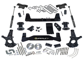 6.5" Lift Kit - 07-13 Silverado/Sierra 1500 4WD - w/ SL Rear Shocks