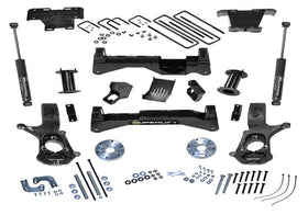 8" Lift Kit - 07-16 Silv/Sierra 1500 4WD w Cast Steel Ctrl Arms w SL Rear Shocks