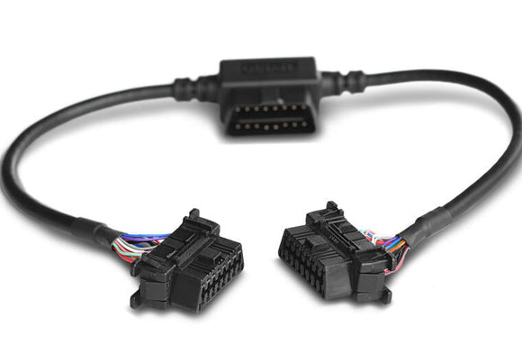 AMP Research PowerStep Plug N Play Pass Thru Harness - Black - Clip In OBD Plug (Ram & Toyota Only)