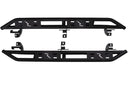 Rampage 2018-2019 Jeep Wrangler(JL) Unlimited Sport S 4-Door Rail Slide Step - Black-1