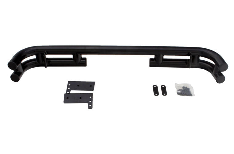 Rampage 1976-1983 Jeep CJ5 Double Tube Rear Bumper - Stainless - 0