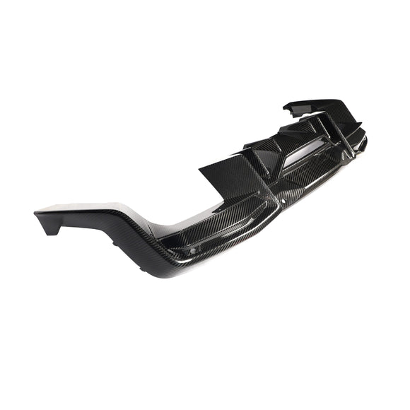 Carbon Fiber Rear Diffuser for 2024 Ford Mustang S650 GT