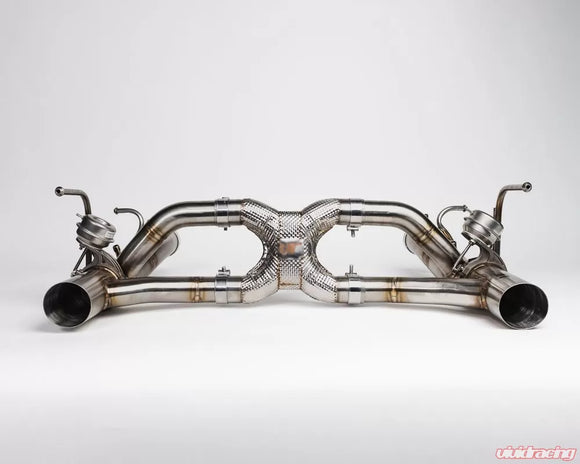 VRP Catback Valvetronic Exhaust System Iconel Ferrari F8 Tributo