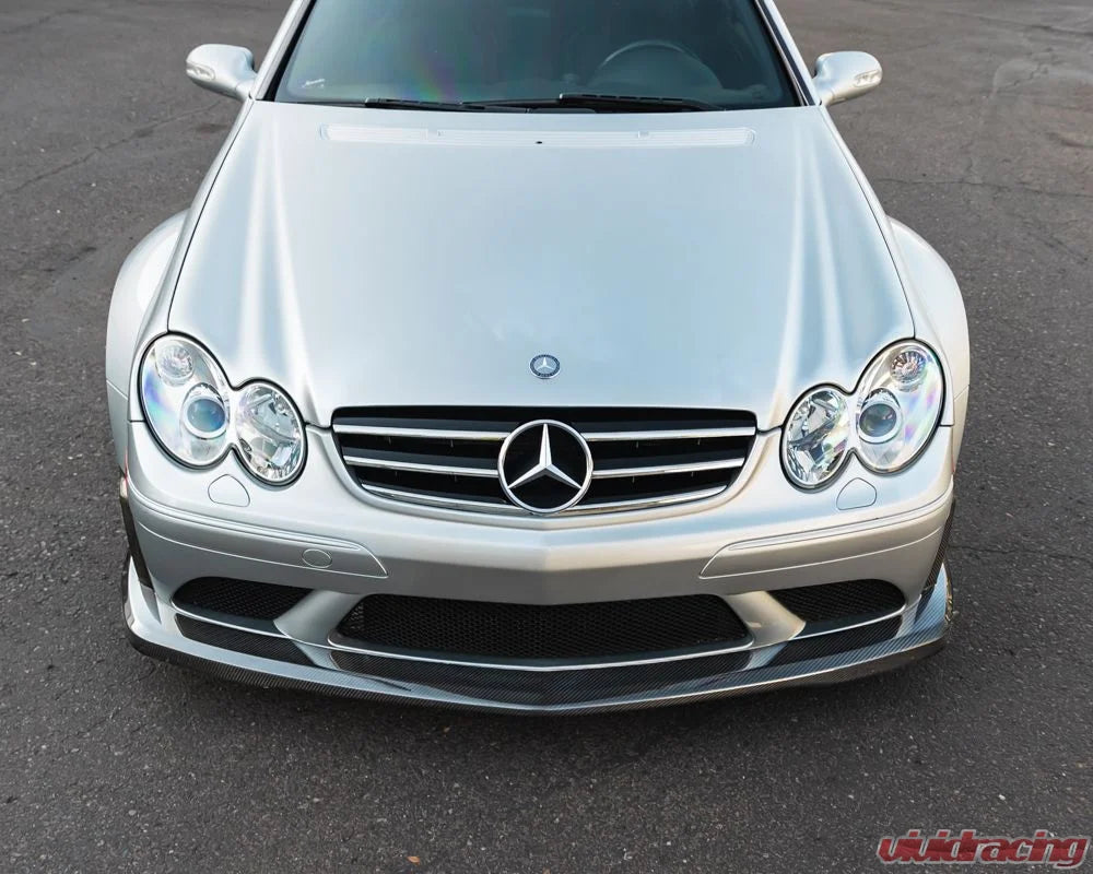 VR Aero Carbon Fiber Front Lip Spoiler Mercedes CLK63 AMG Black Series 2008