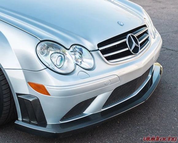 VR Aero Carbon Fiber Front Lip Spoiler Mercedes CLK63 AMG Black Series 2008
