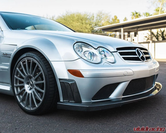 VR Aero Carbon Fiber Front Lip Spoiler Mercedes CLK63 AMG Black Series 2008