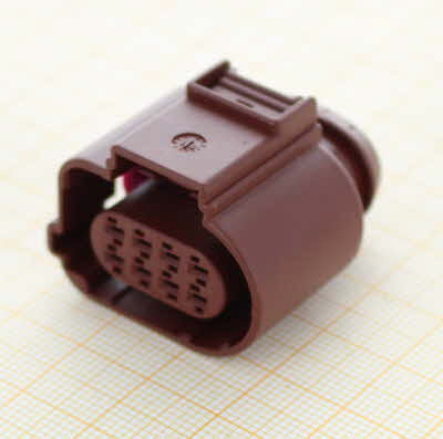 FEP 42506700 - 982 973 714 - 8 Way Sealed Female Connector 1.5 mm, Coding II, 2-row (VW restricted)