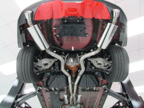 HOOKER BLACKHEART CAT-BACK EXHAUST SYSTEM - 0