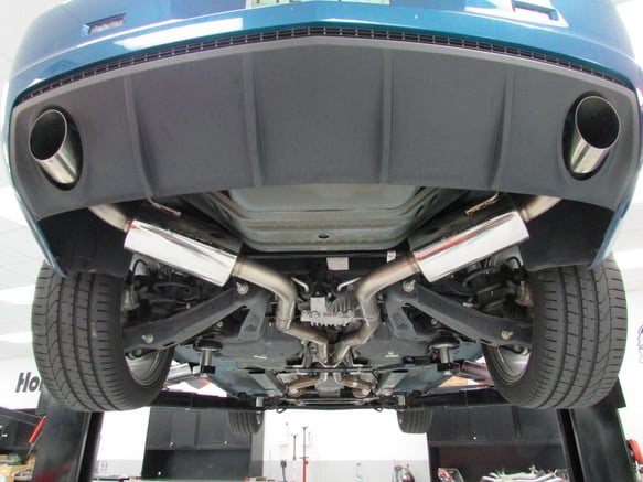 HOOKER BLACKHEART CAT-BACK EXHAUST SYSTEM - 0