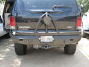 Road Armor 99-07 Ford Excursion Stealth Rear Winch Bumper w/Tire Carrier - Tex Blk-2