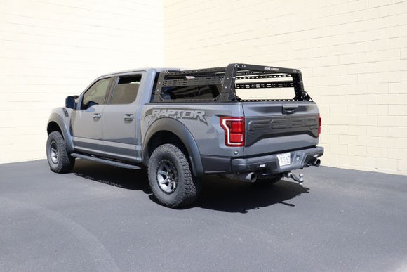 Road Armor 07-20 Toyota Tundra 5-1/2 -6ft Beds TRECK Adj Bed Rack w/Brackets - Tex Blk