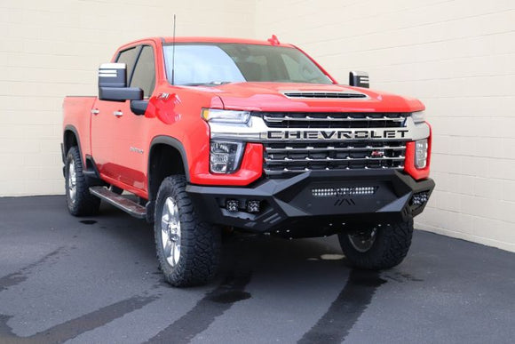 Road Armor 2020 Chevy 2500HD/3500HD SPARTAN Front Bumper - Tex Blk