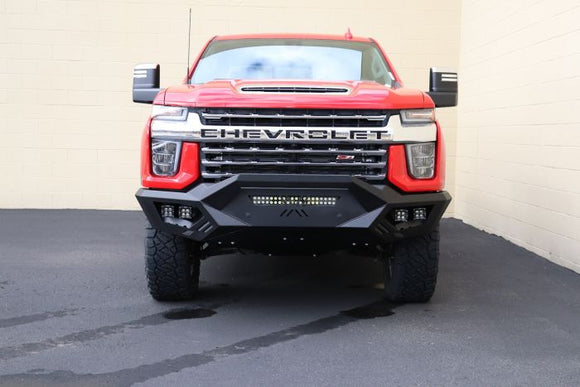 Road Armor 2020 Chevy 2500HD SPARTAN Front Bumper Bolt-On Pre-Runner Guard - Tex Blk