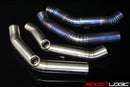 Boost Logic Titanium Upper Intercooler Pipes Nissan R35 GTR 09+-1
