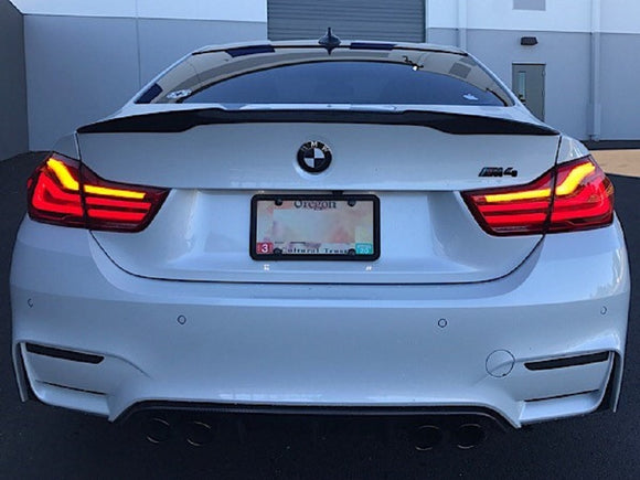 BMW F82 / F83 M4 LCI LED European Shadowline Tail Lamp Set