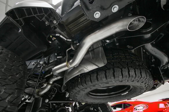 HOOKER BLACKHEART AXLE-BACK EXHAUST SYSTEM - 0