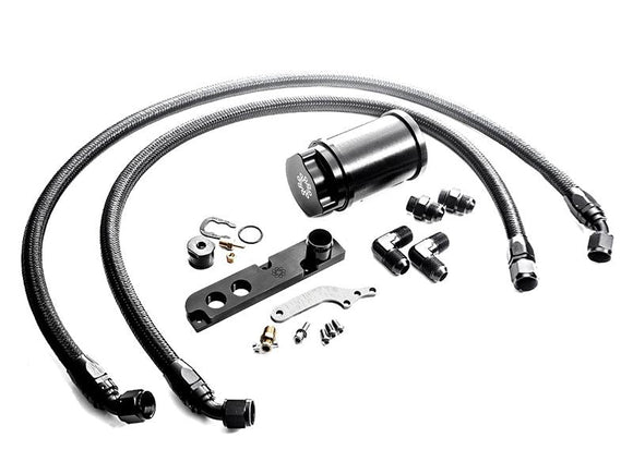 IE MKV/MKVI R 2.0T FSI Recirculating Catch Can Kit (For OEM Valve Cover)