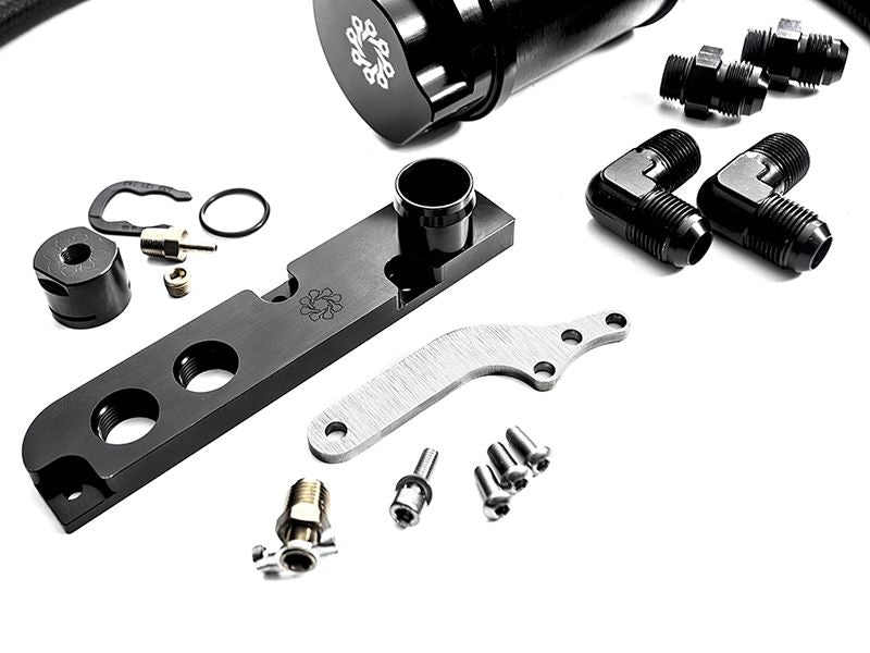 IE MKV/MKVI R 2.0T FSI Recirculating Catch Can Kit (For OEM Valve Cover)