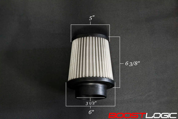 Boost Logic Universal 3.5″ Stainless Steel Air Filter