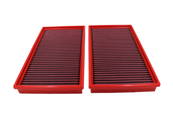 BMC 07-12 Ferrari 599 GTB Fiorano Replacement Panel Air Filter (FULL KIT - Includes 2 Filters)