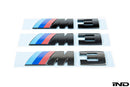 IND E46 M3 Painted Trunk Emblem-1