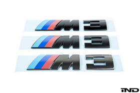 IND E46 M3 Painted Trunk Emblem