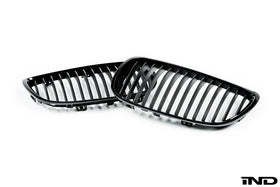 IND E9X M3 Gloss Black Front Grille Set