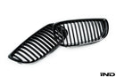 IND E9X M3 Gloss Black Front Grille Set-3