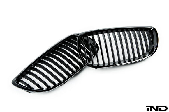 IND E9X M3 Gloss Black Front Grille Set