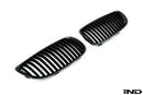 IND E9X M3 Matte Black Front Grille Set-2