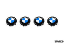 IND Gloss Black Wheel Center Cap Set – 56mm (Next Dark Design)-1