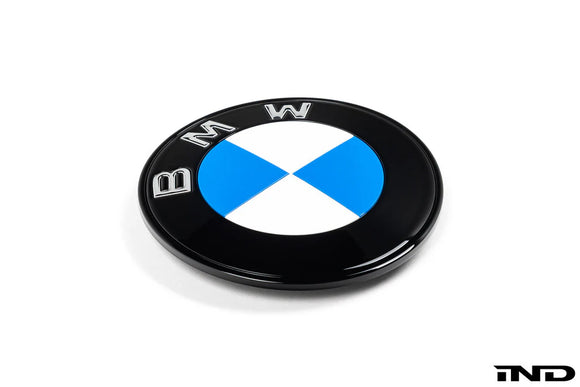 IND Gloss Black BMW Roundel Set – iX3 NA5 (Next Dark)