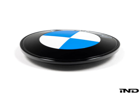 IND Gloss Black BMW Roundel Set – iX3 NA5 (Next Dark)