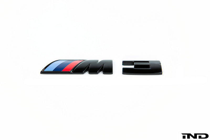 IND E9X M3 Painted Trunk Emblem