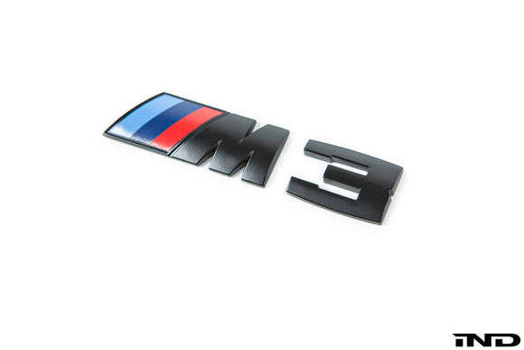 IND E9X M3 Painted Trunk Emblem