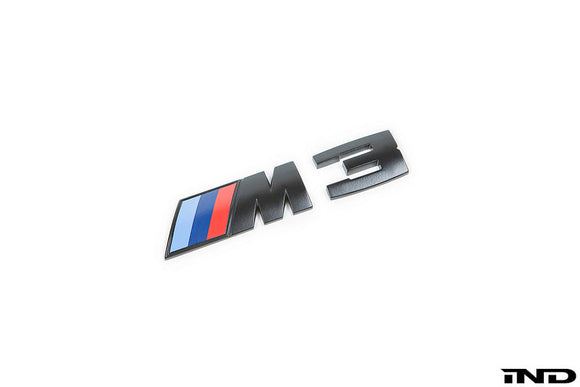 IND E9X M3 Painted Trunk Emblem