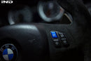 IND E9X M3 Polar Blue M Steering Wheel Button-4
