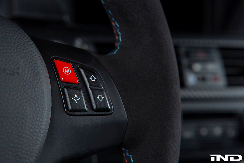 IND E9X M3 Red M Steering Wheel Button