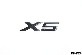 IND F15 X5 Painted Trunk Emblem - 0