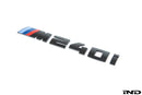 BMW G42 M240i Trunk Emblem - Gloss Black-3