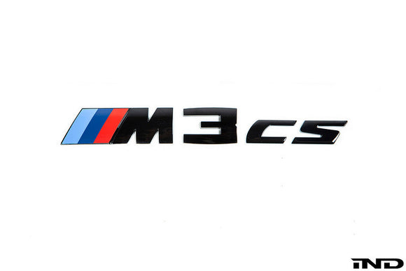 IND F80 M3 CS Painted Trunk Emblem
