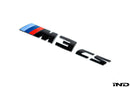 IND F80 M3 CS Painted Trunk Emblem-1